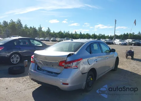 2015 Nissan Sentra Sv из США, поврежденный, VIN 3N1AB7AP9FY263415